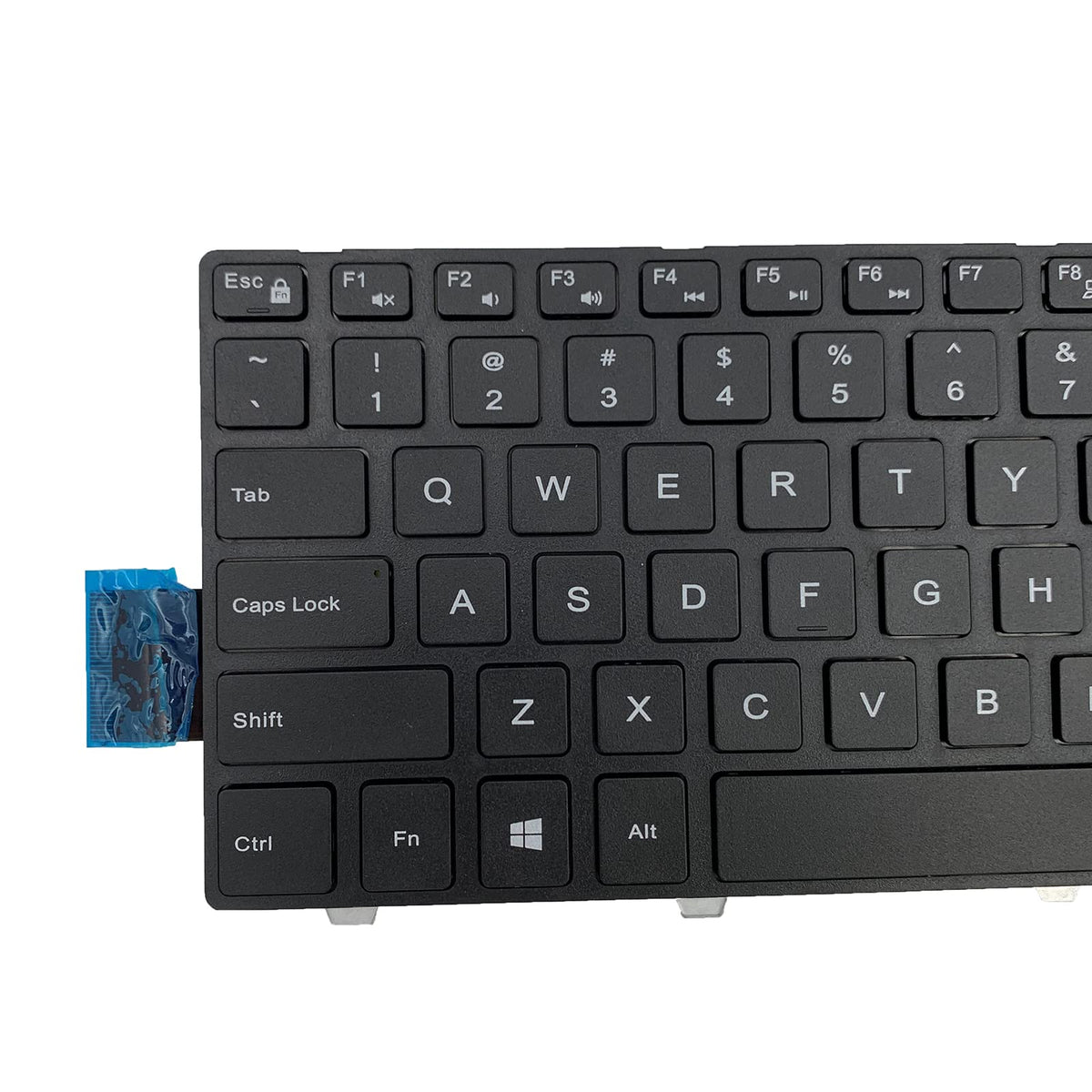 Teclado para Portátil Dell Inspiron Negro Repuesto Diseño de EE. UU. para Hombre