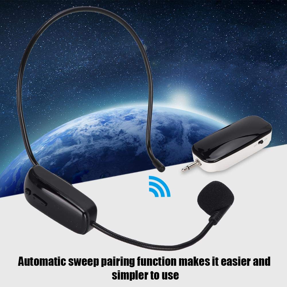 Auriculares Inalámbricos Bluetooth Pomya con Micrófono UHF para Enseñanza y Reuniones