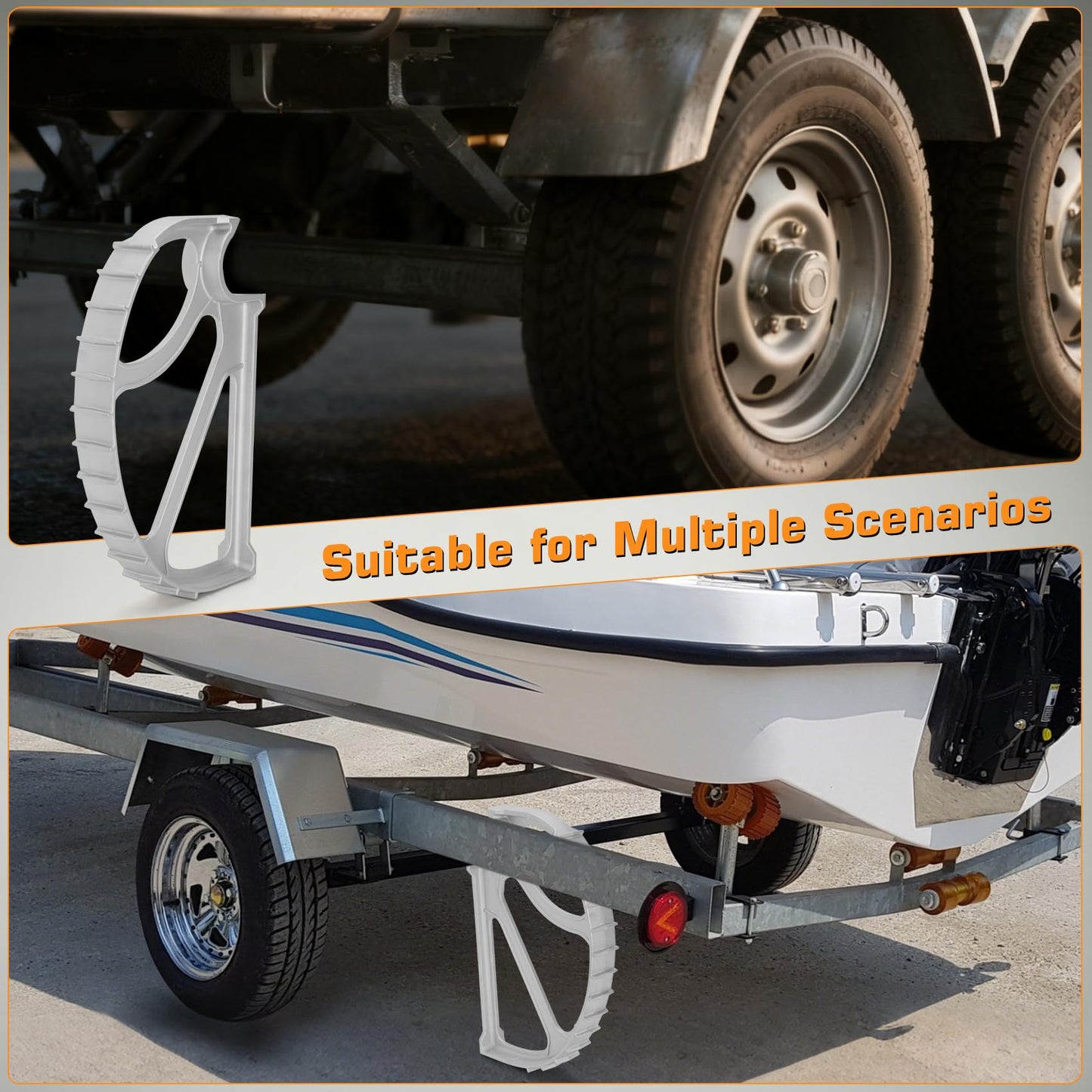 Jack de remolque de fácil elevación, gato de remolque de barco resistente adecuado para ruedas de 8 a 15 pulgadas de vehículos de un solo eje, barcos, remolques de campamento, etc., gato de remolque