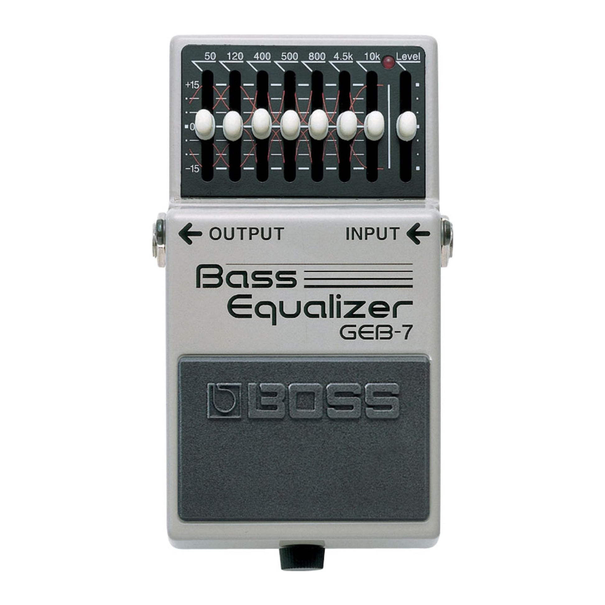 Boss GEB-7 Pedal de Efecto, Equalizer Bass, 50Hz