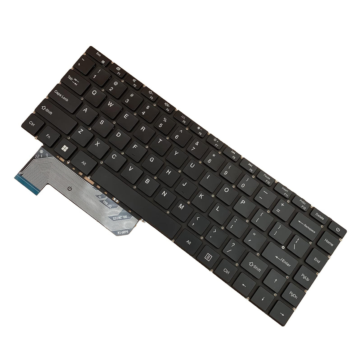 Teclado Portátil Siakoocty Retroiluminado Repuesto Gateway Ultra Delgado