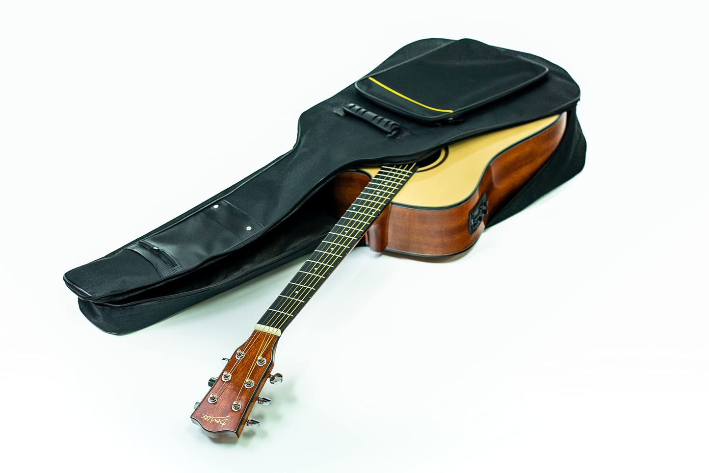 Guitarra electroacustica Deviser L820A-KL, incluye funda