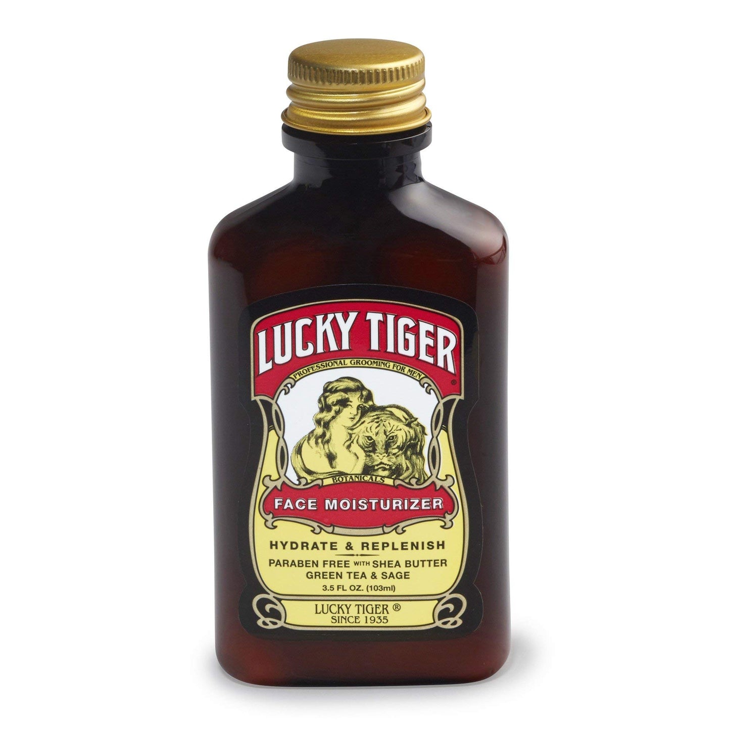LUCKY TIGER Pack of 1 x Lucky Tiger Face Moisturizer - 3.5 fl oz