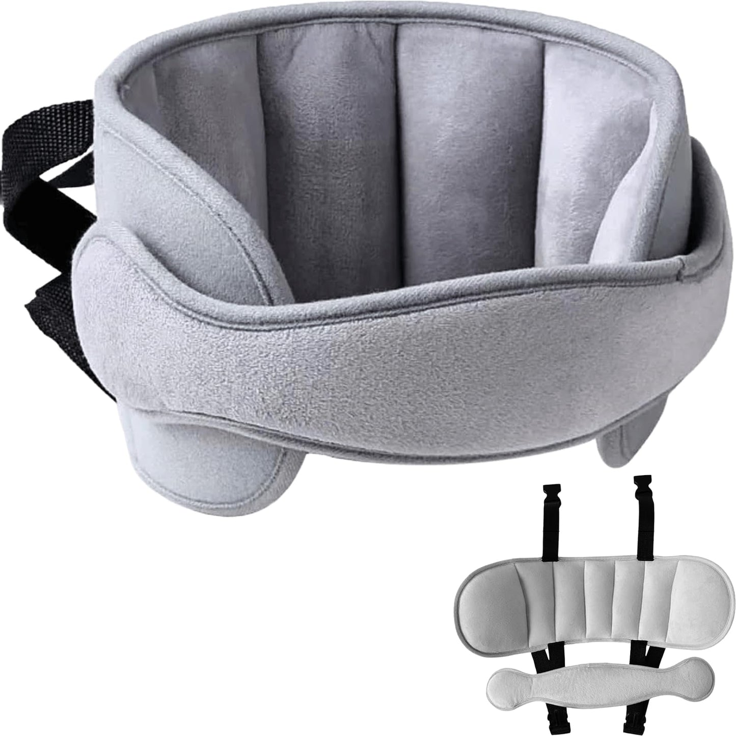 Soporte para la Cabeza del Asiento del Automóvil para Niños (Negro)