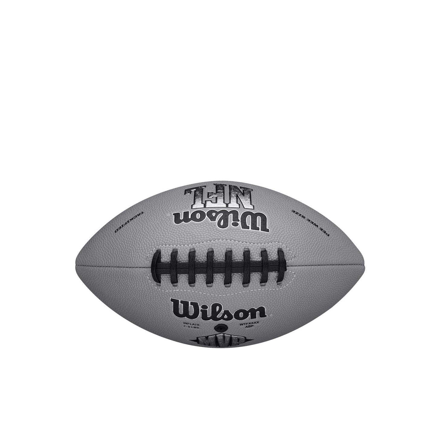 Balón de Fútbol Americano Wilson Gris MVP NFL Peewee