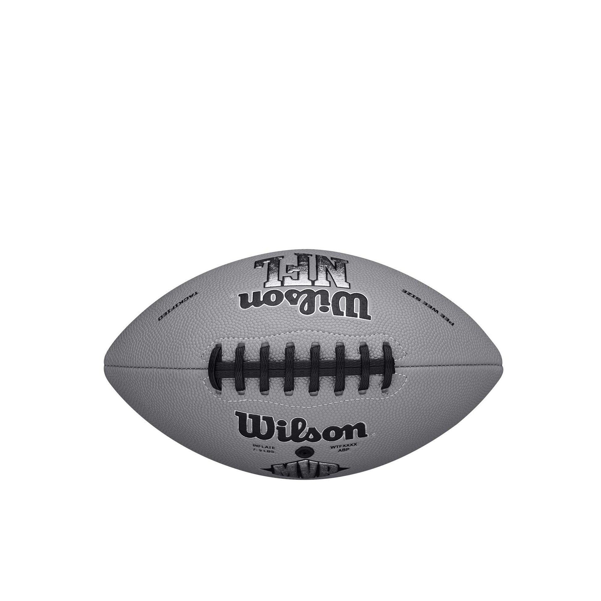 Balón de Fútbol Americano Wilson Gris MVP NFL Peewee