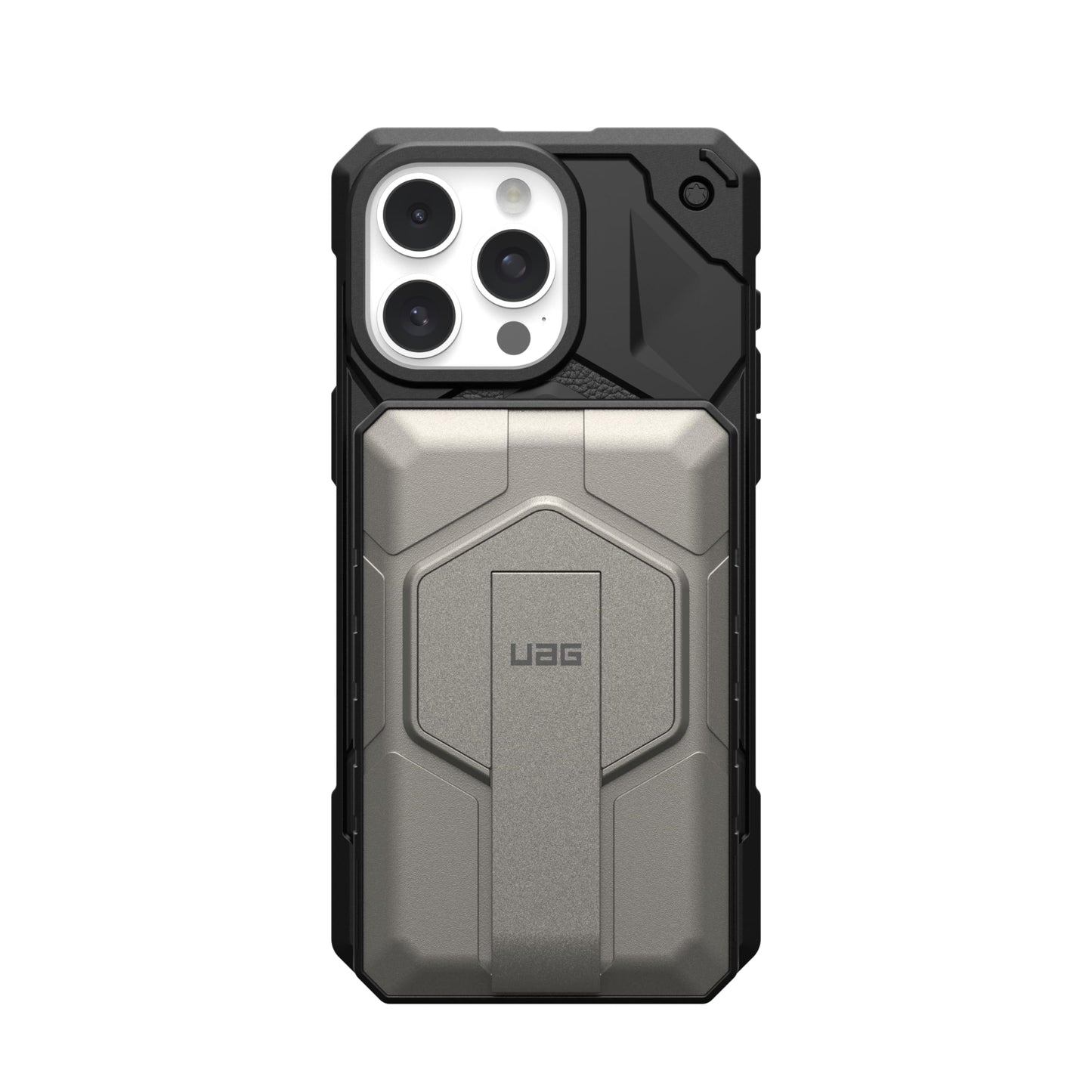 Banco de Energía Urban Armor Gear UAG Negro 10000 mAh Carga Rápida USB-C Inalámbrico Magnético 20 W para iPhone 15 y Samsung Galaxy S24