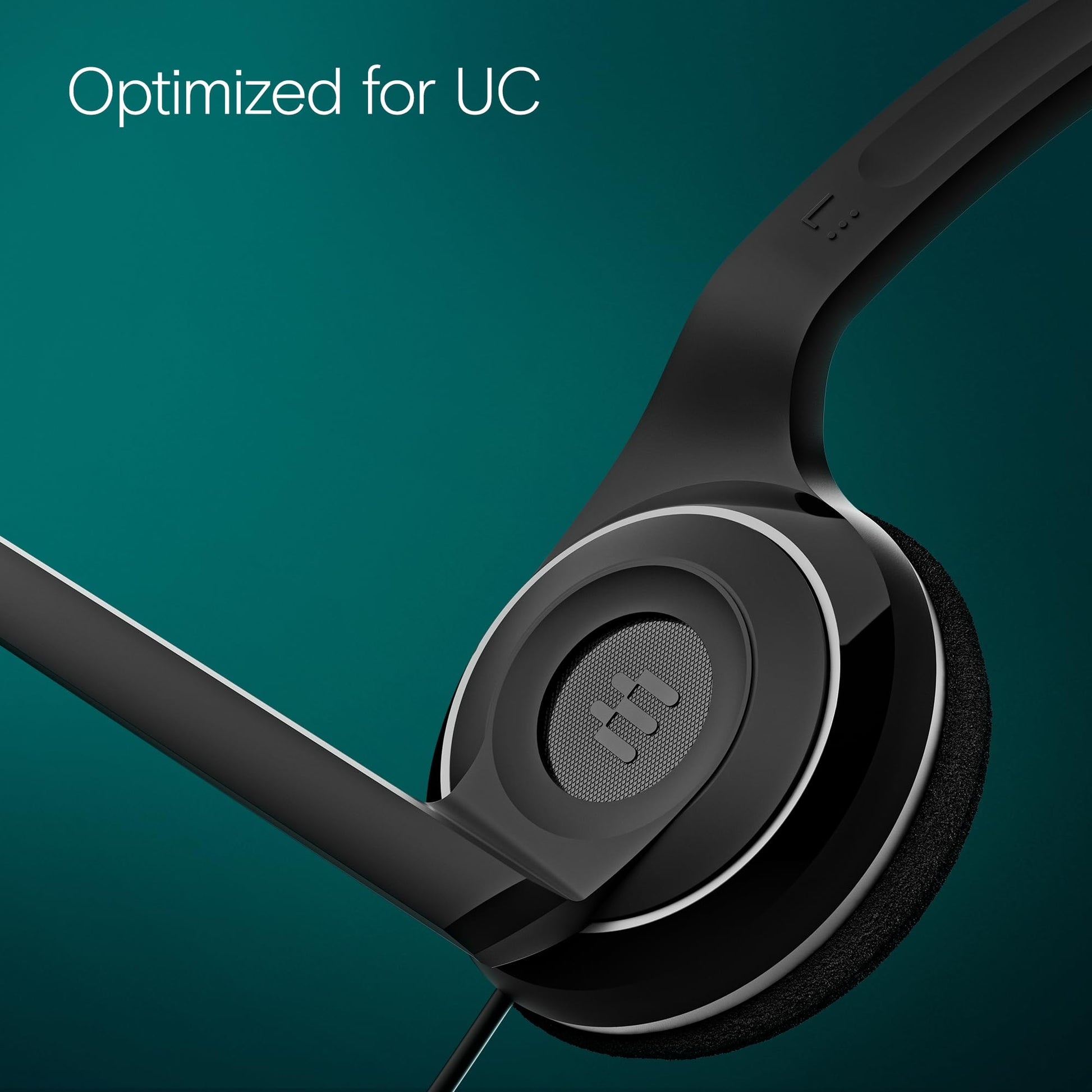Auriculares Mono USB Sennheiser PC 7 para PC y MAC