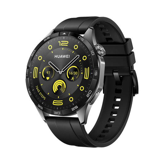 HUAWEI Watch GT4 (GPS) Smartwatch 46mm, Negro Mate, hasta 14 Días de BaterÍa. Ayuda al Cuidado de la Salud, Oxígenacion de la Sangre, Resistente al Agua
