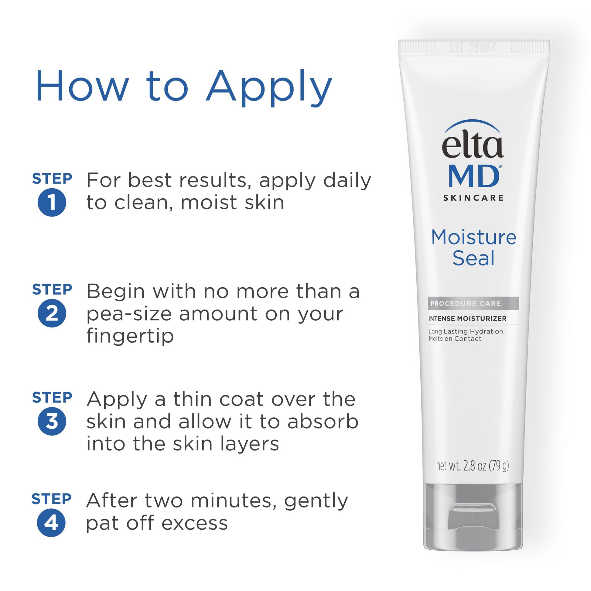 Elta MD Crema Hidratante Facial Intensiva Moisture Seal 79g
