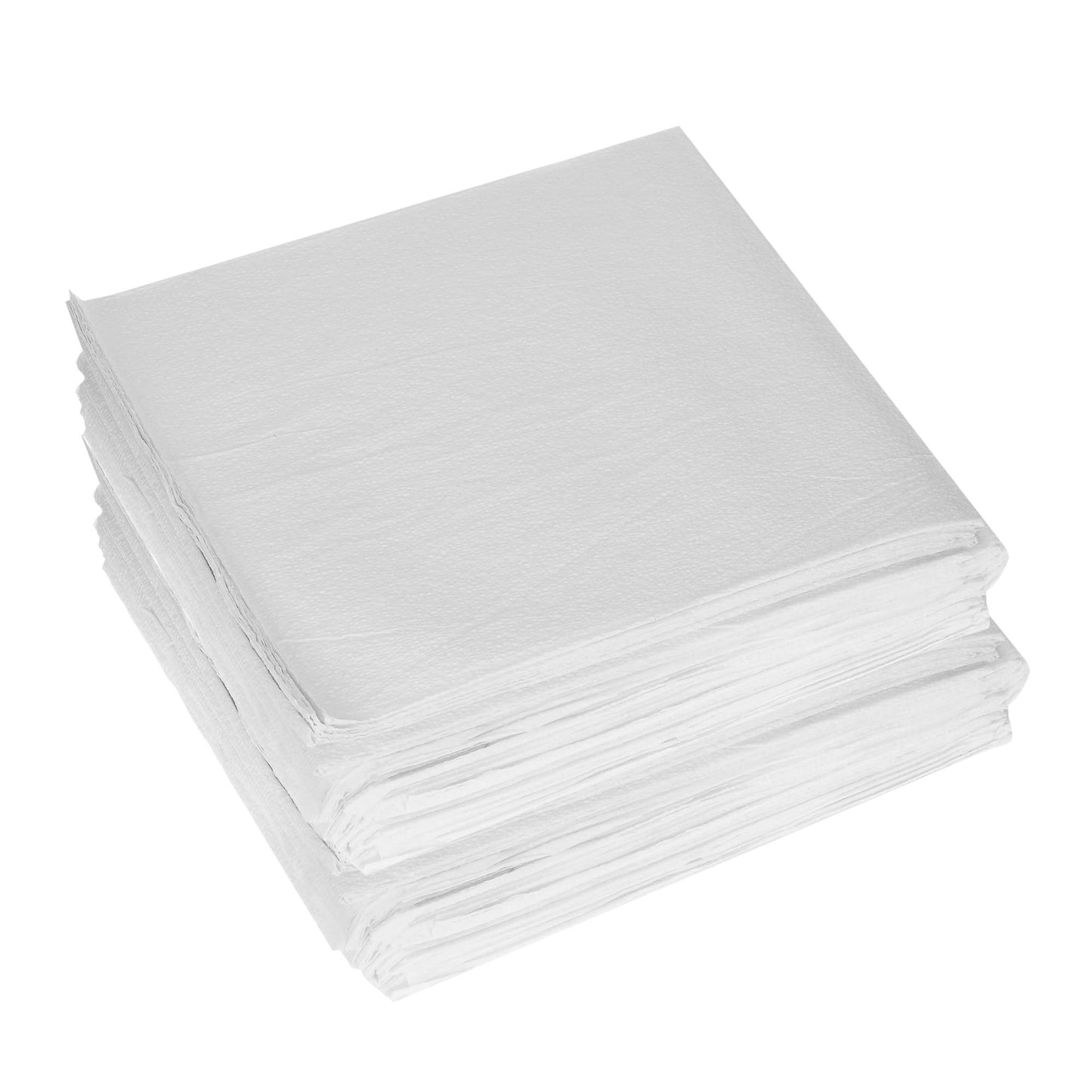 Dealmed - Sábanas drapeadas – 100 unidades de 2 capas, material blanco, perfectas para hospitales, instalaciones médicas y consultorios médicos, 40 x 48 pulgadas