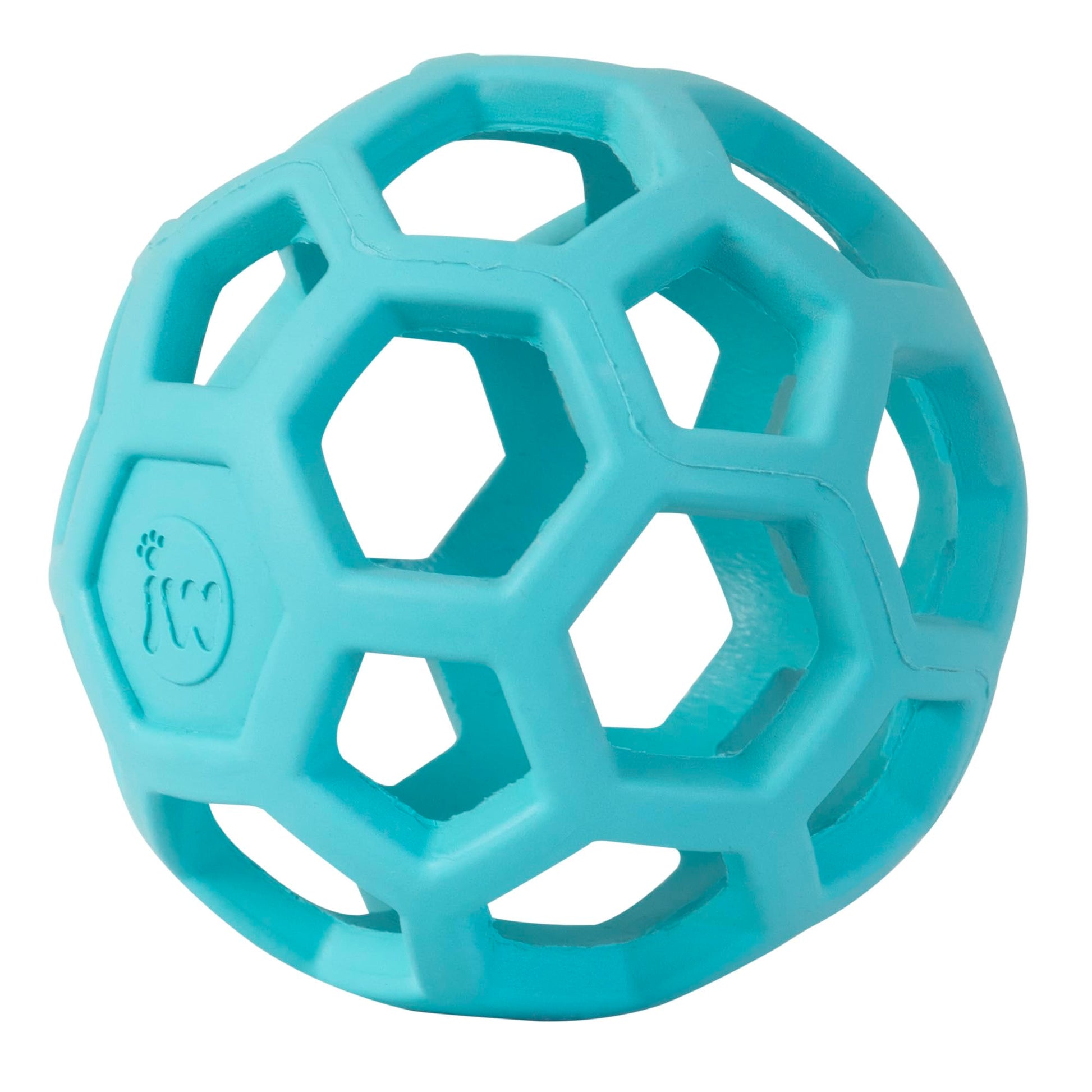 Juguete Bola de Rompecabezas JW Pet Azul Hule Natural Mediano para Perro