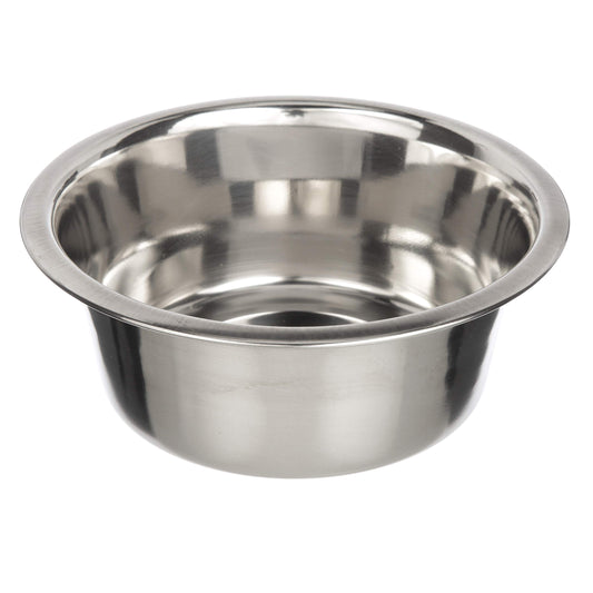 Cuencos de acero inoxidable para perro y gato, plato de repuesto de plato de plato para mascotas de lujo o exprés, marca Neater, plato de metal para comida y agua, Acero inoxidable, 3.5 Cup