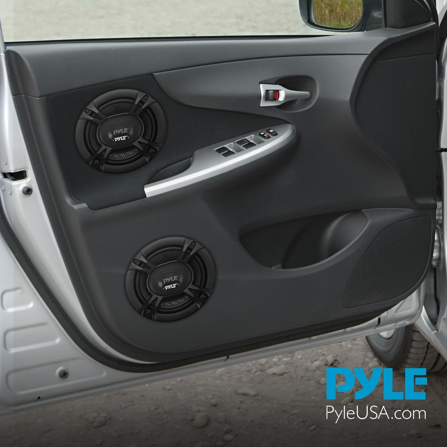 Bocinas para Coche Pyle Triaxiales 5.25 Pulgadas 240W Universales Repuesto OEM