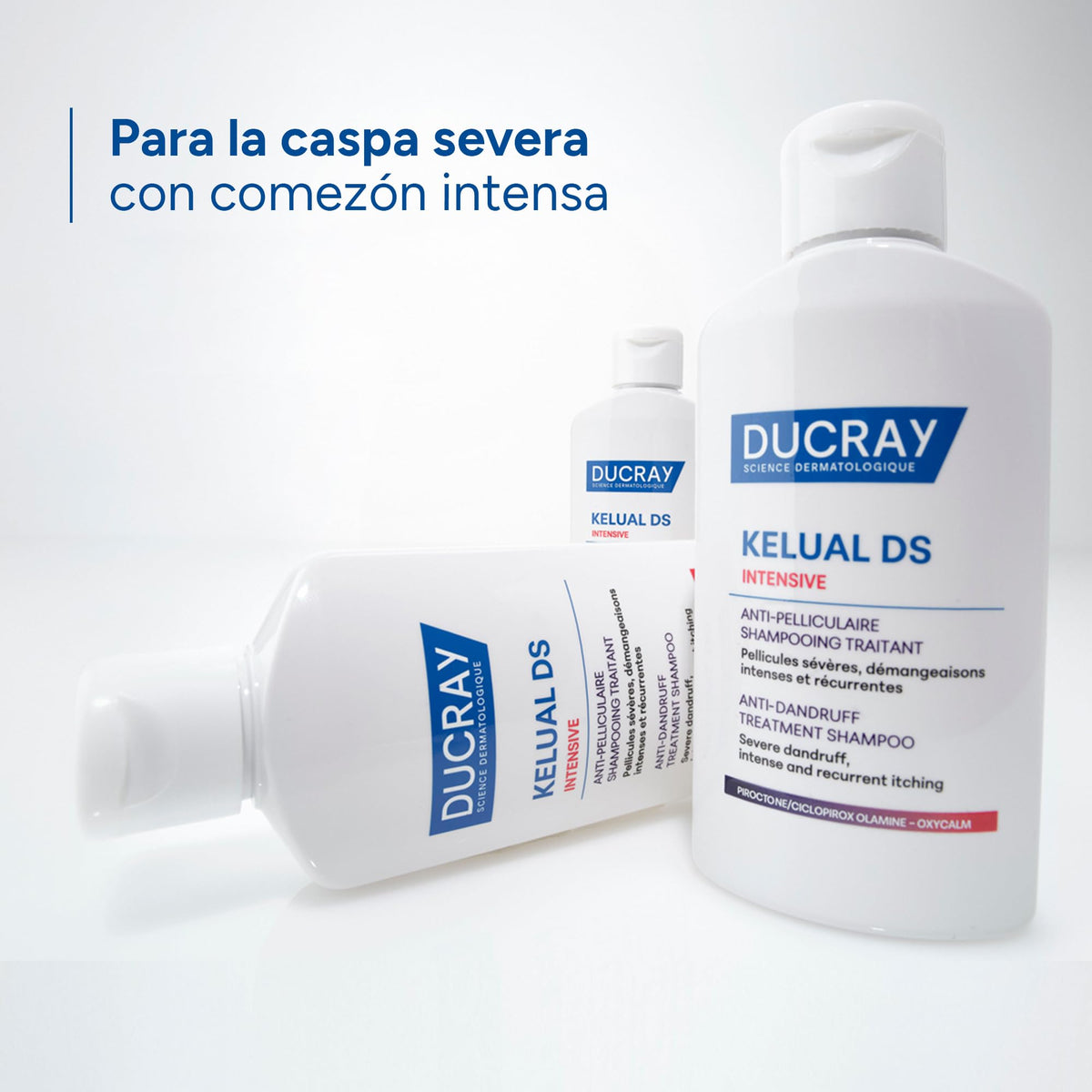 Ducray Kelual DS Intensive Shampoo Anticaspa Dermatitis Seborreica, 100ml