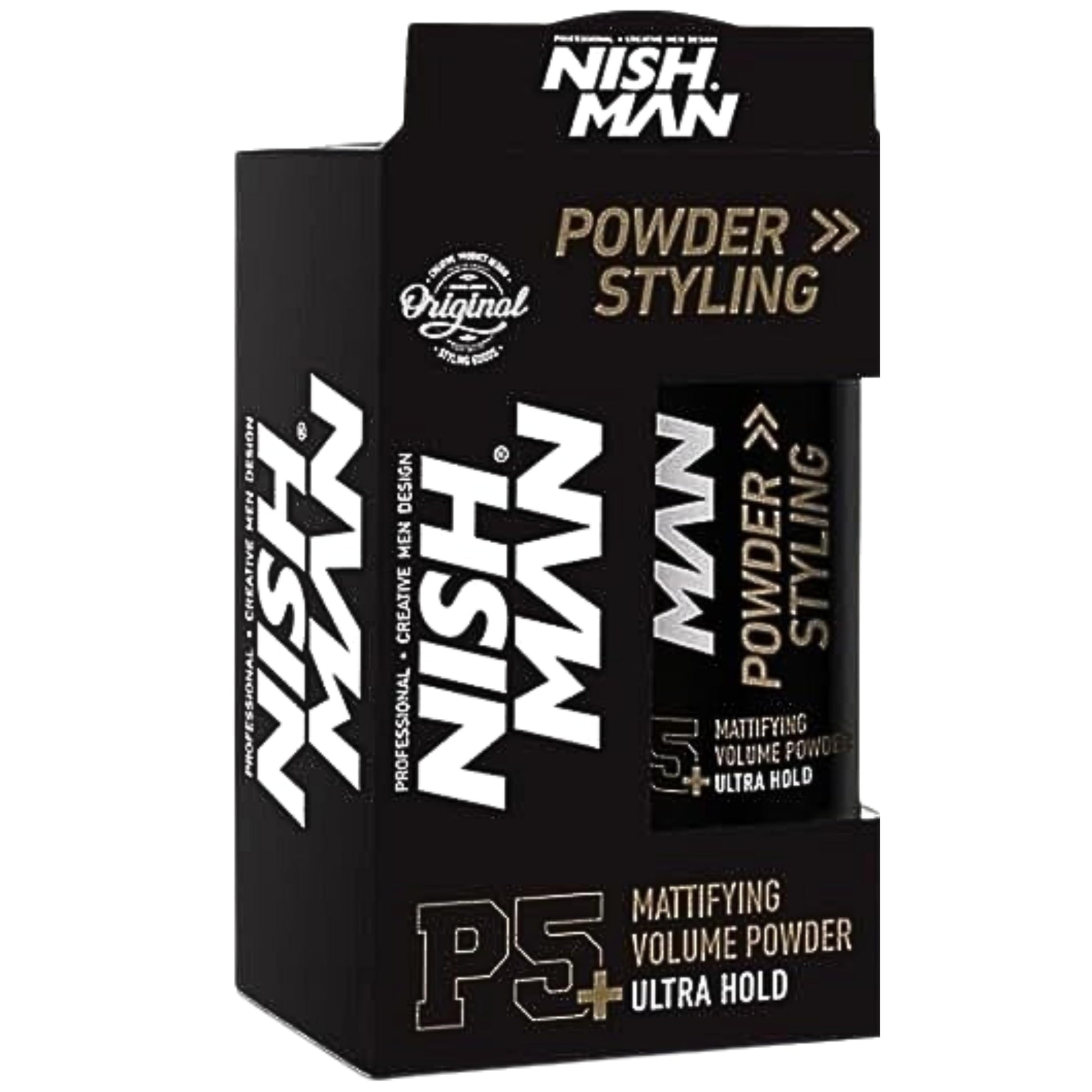 Nishman Hair Styling Series (P5+ Powder Wax Ultra Hold, 20 gr)
