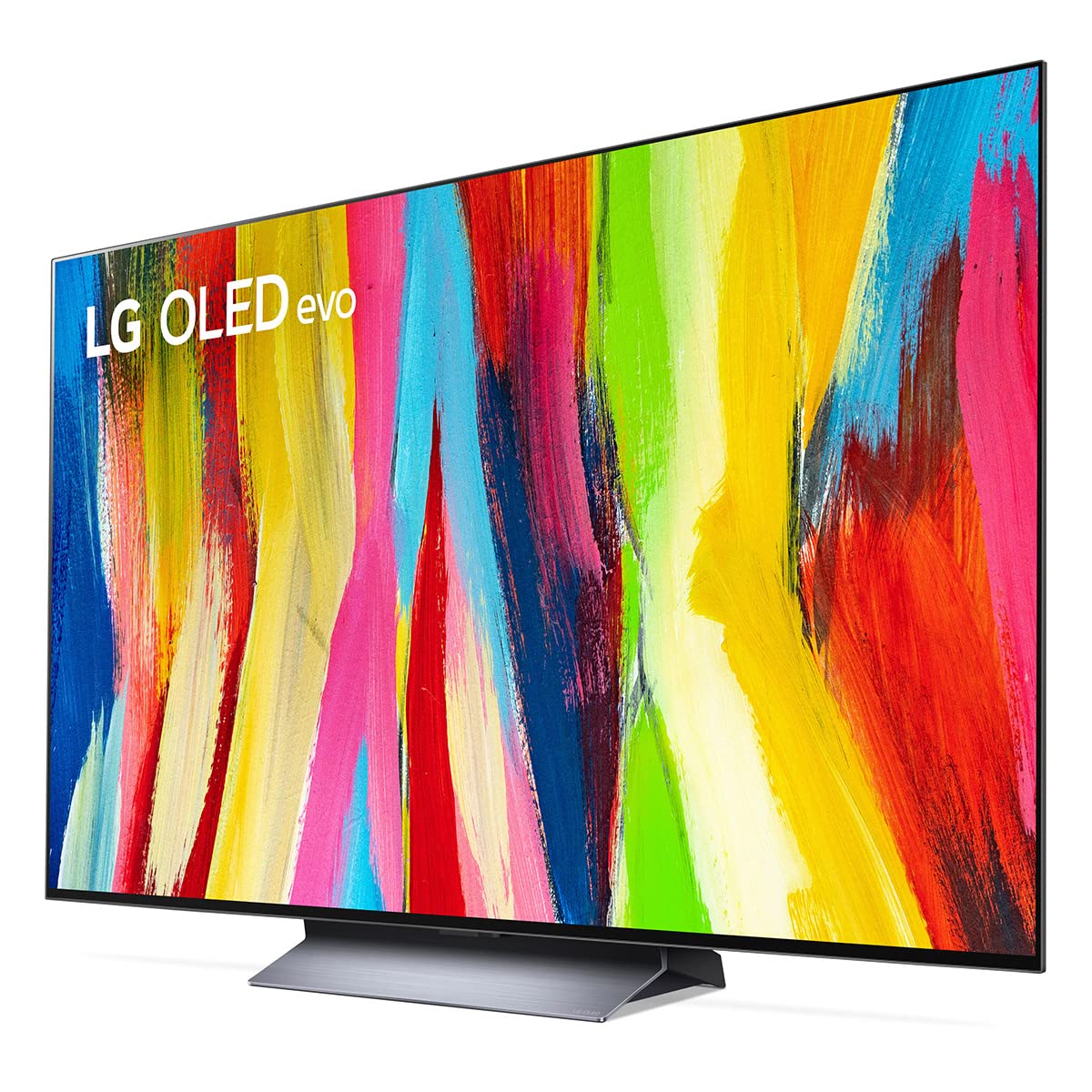LG OLED EVO C2 Series 65” Alexa Built-in 4k Smart TV (3840 x 2160), 120Hz Refresh Rate, AI-Powered 4K, Dolby Cinema, WiSA Ready, Cloud Gaming (OLED65C2PUA, 2022)