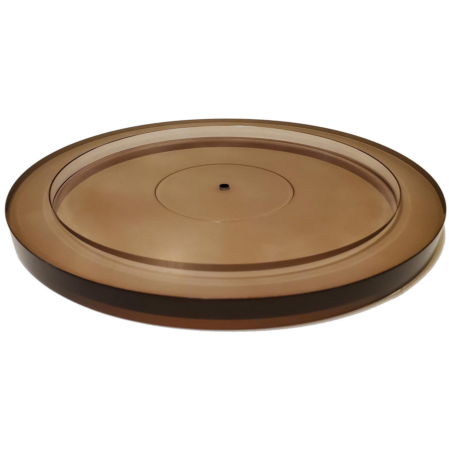 SupremeTech Actualización de plato acrílico para Pro-Ject Debut/T1/1Xpression, Music salón MMF-2.1/2.2/2.3/3.3/5.1/5.1se/5.3/5.3se, Angels Horn, y Crosley C6 Tocadiscos (Tinted - Dark Grey)