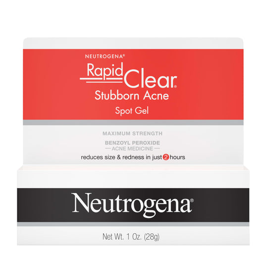 Neutrogena - Gel para manchas de acné Rapid Clear Stubborn, 1 onza