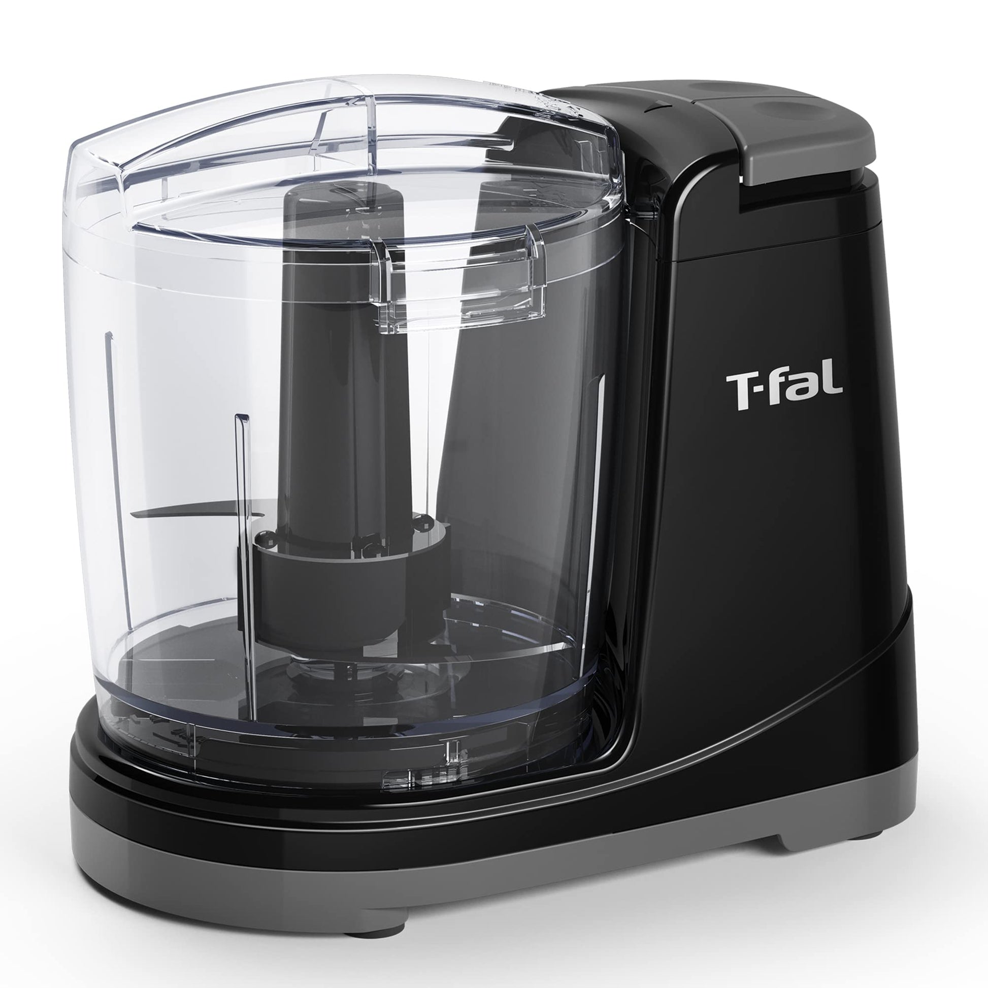 Procesador de Alimentos T-fal Negro Max Chopper con Dos Velocidades y Capacidad de 700 ml