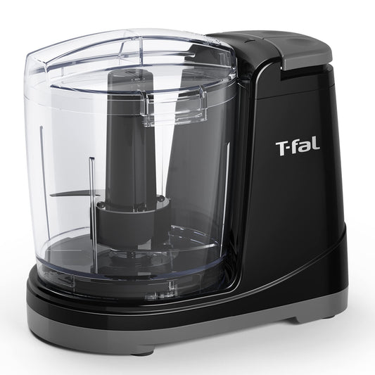 Procesador de Alimentos T-fal Negro Max Chopper con Dos Velocidades y Capacidad de 700 ml