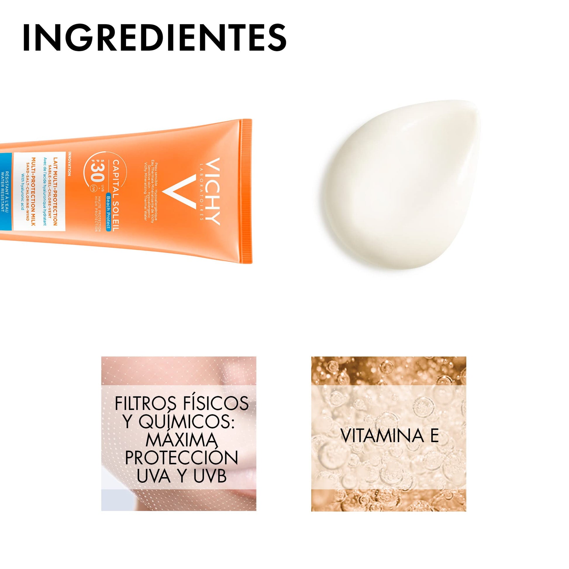 Protector Solar Facial Vichy Toque Seco FPS 50+ 50ml