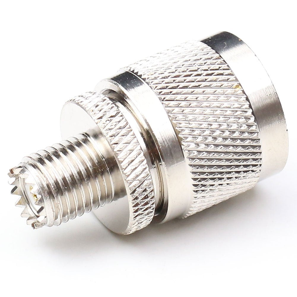 Adaptador Coaxial UHF Macho a Mini UHF Hembra ANHAN 2 Packs