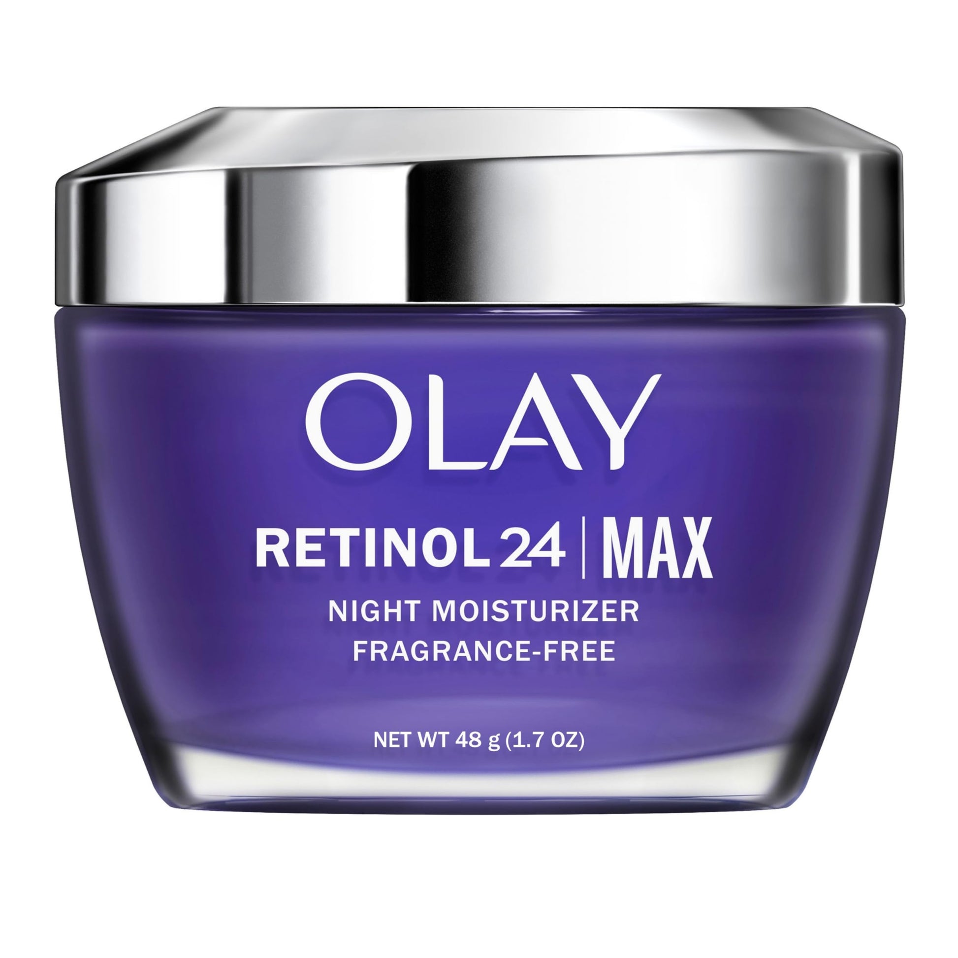 Olay Regenerist Retinol 24 Max Moisturizer, Retinol 24 Max Night Face Cream, 1.7 Oz + Whip Face Moisturizer Travel/Trial Size Gift Set