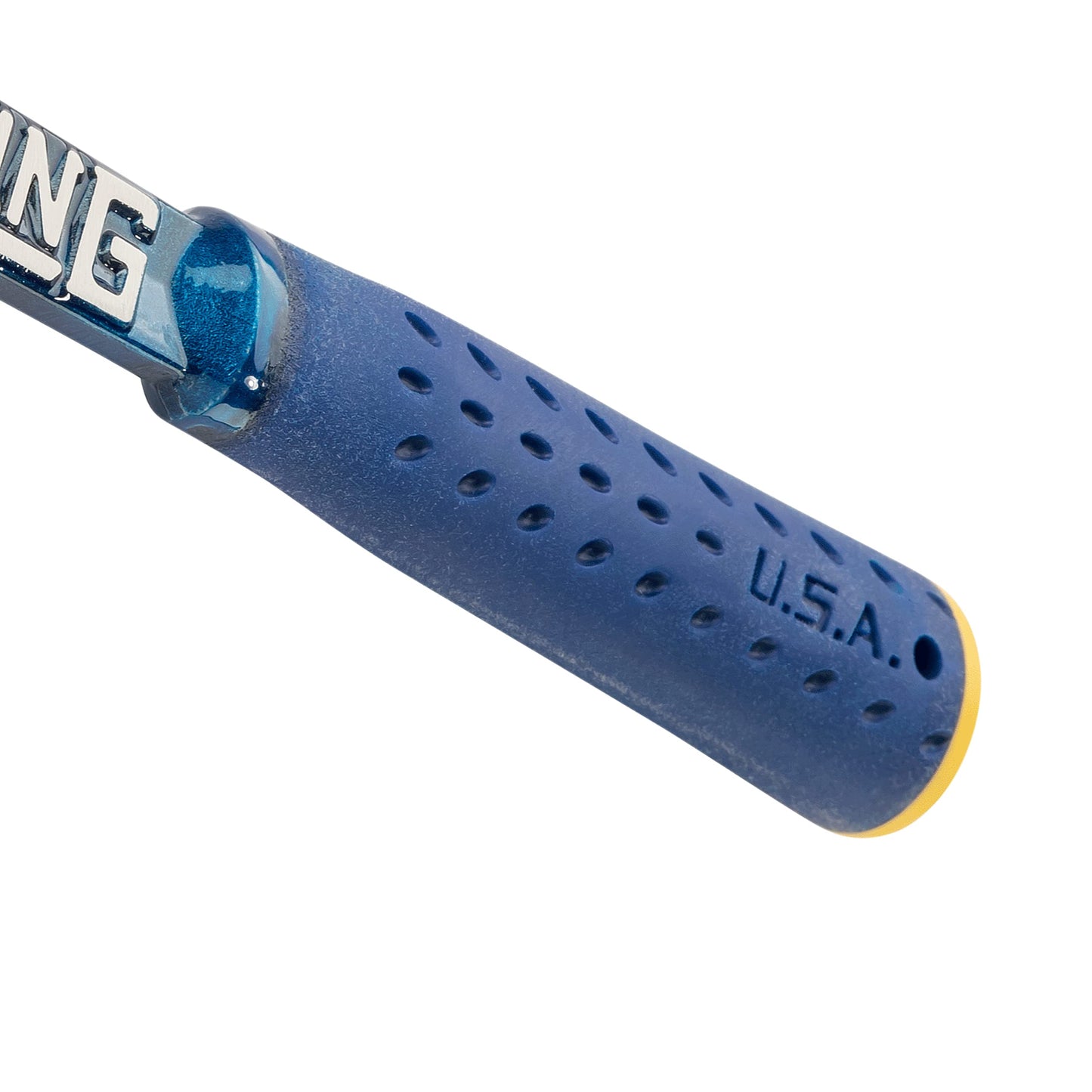 Martillo Bricklayer Estwing Big Blue Azul con Mango de Reducción de Impacto de 22 Onzas