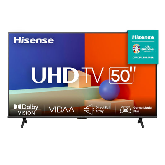 Hisense Pantalla LED 4K de 50" 50A6KV Vidaa TV (2023)
