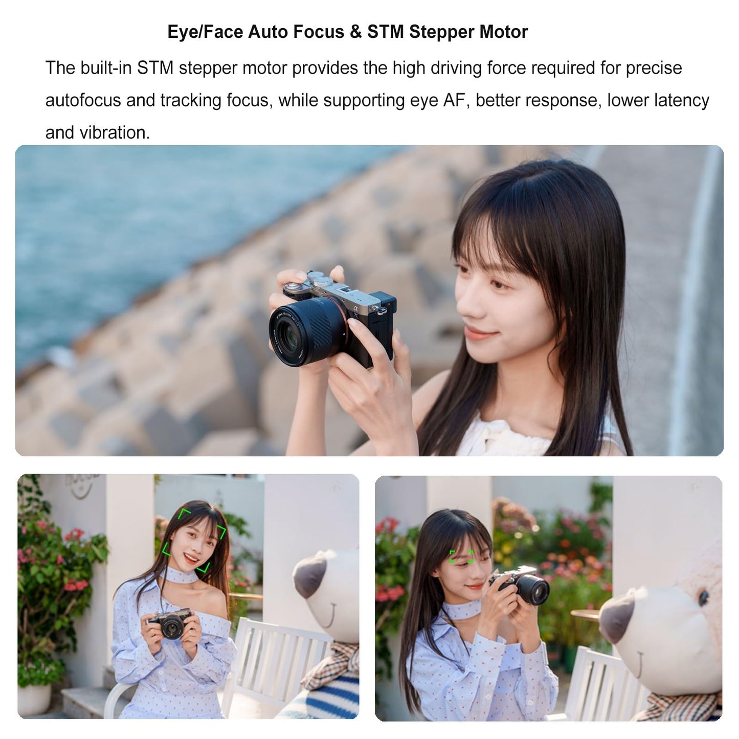 VILTROX 50mm F2.0 Montura FE Objetivo fijo STM de enfoque automático de gran apertura y fotograma completo para Sony con montura E cámaras A7C A7ll A7RlI A7SIII A7III A7RIII A7IV A7RIV A9 A1 FX3 A7RV