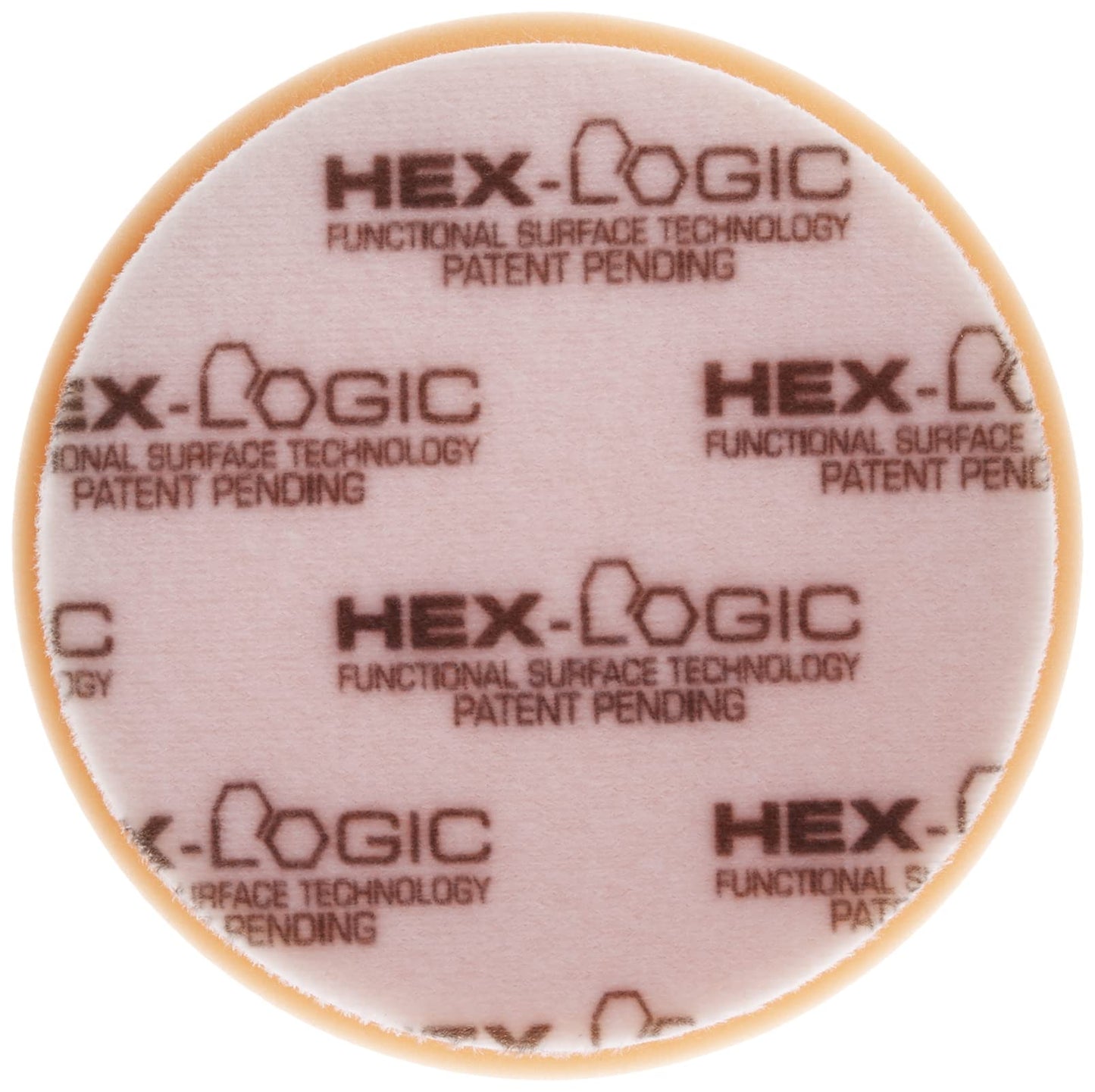 Chemical Guys Hex-Logic Pad, Esterilla de Corte Mediana Pesada, Anaranjado, 6.5 in (16.51 cm)
