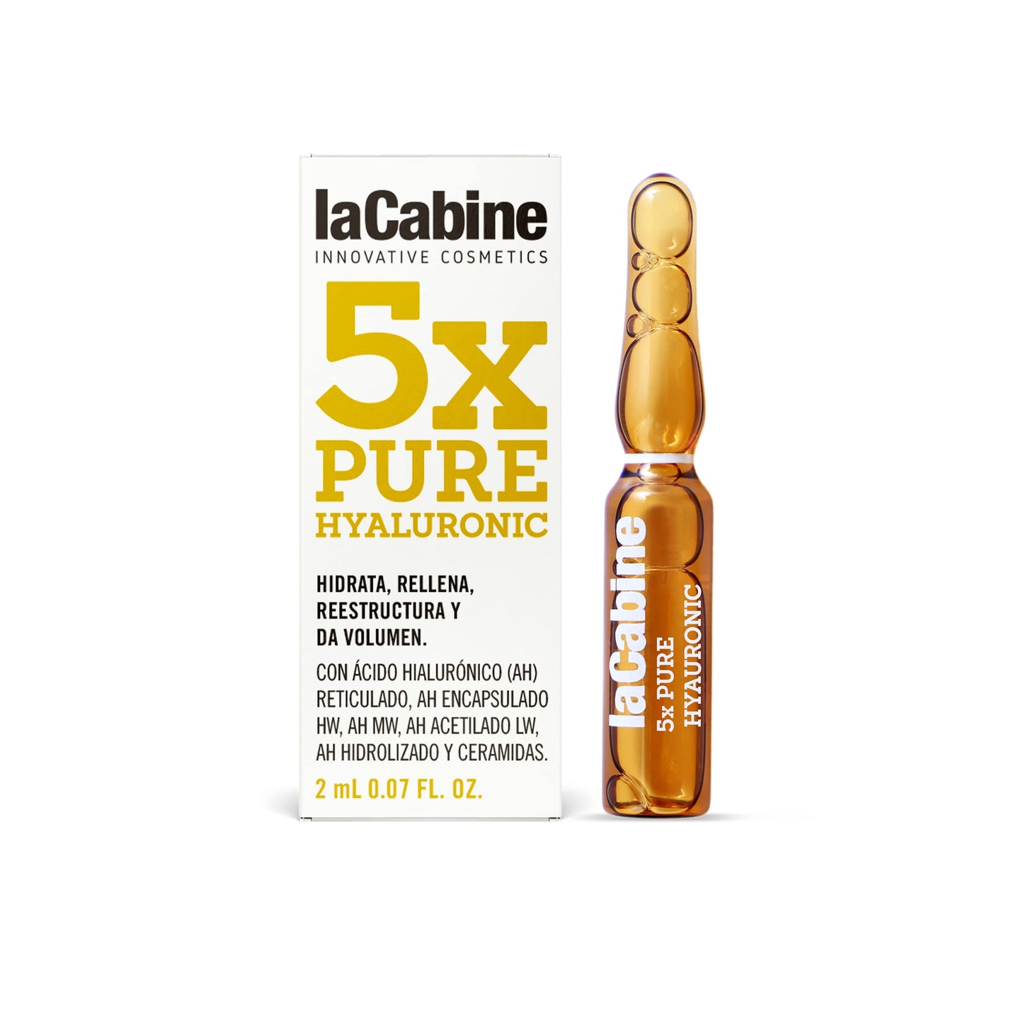 laCabine Display 6 Modelos de Ampolletas Faciales X 10 Pz de Cada Modelo (Facial) Lleno