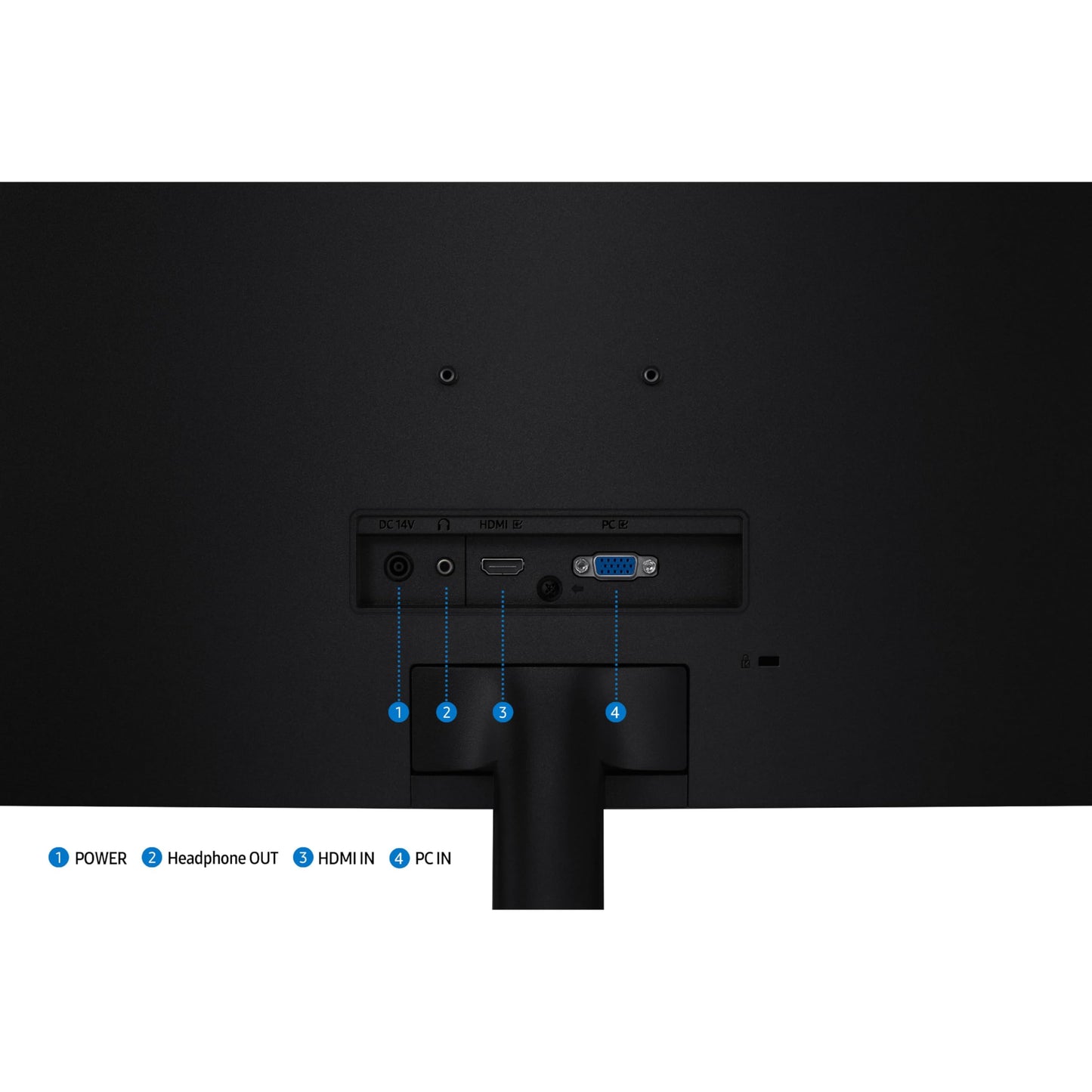 SAMSUNG 32" S3 (S39GD) Monitor curvado FHD 100Hz, modo de juego, modo de ahorro de ojos, conectividad múltiple con puerto HDMI, altavoces integrados, LS32D396GANXZA, 2025