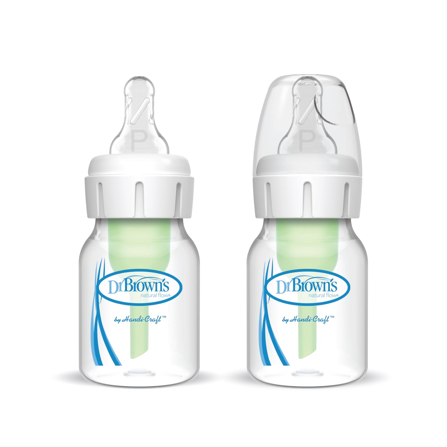 Dr. Brown's Biberón estándar 2 oz. Options+ 2-pack