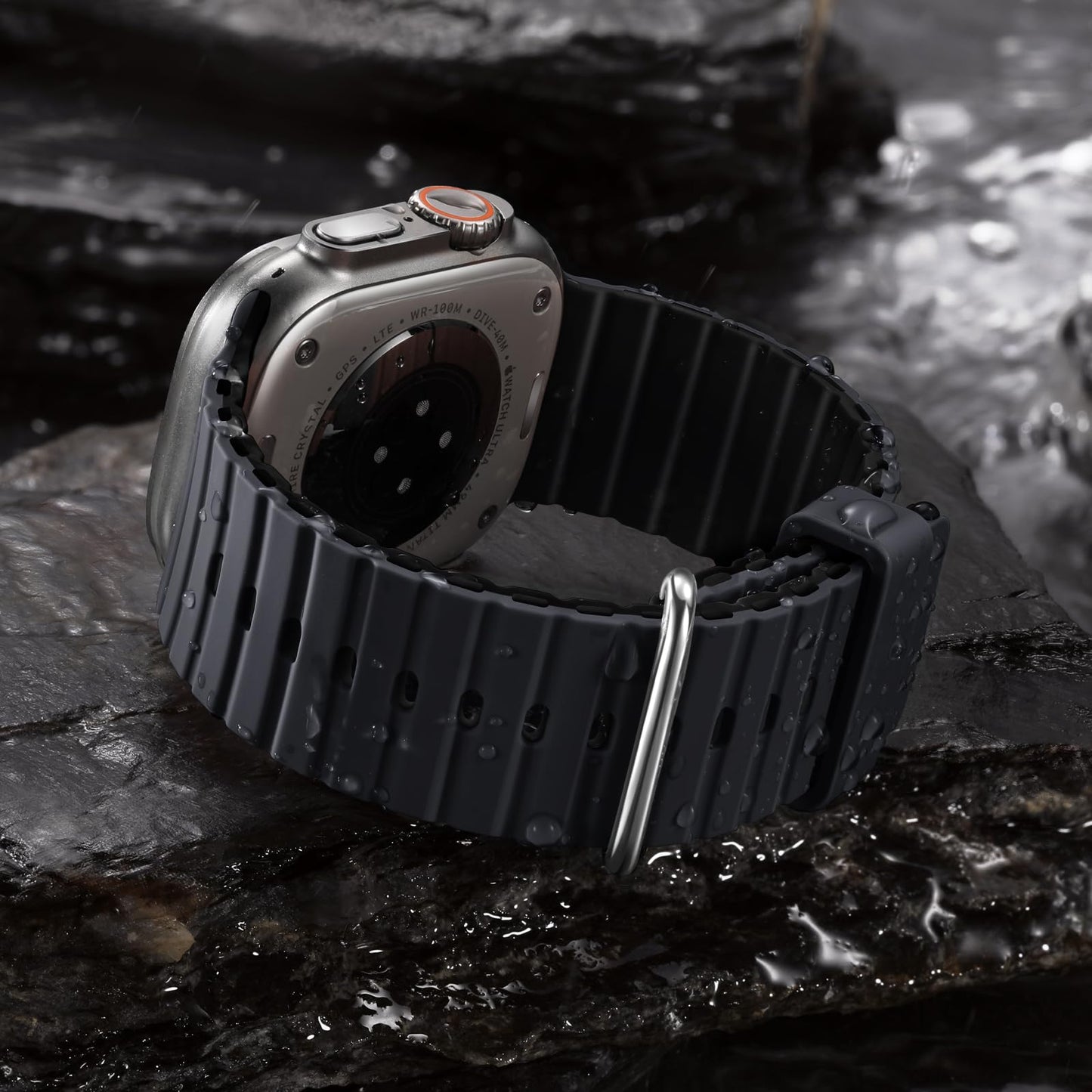 Correa de Silicona Vcegari Ocean Sport para Apple Watch Ultra 2 Hombre