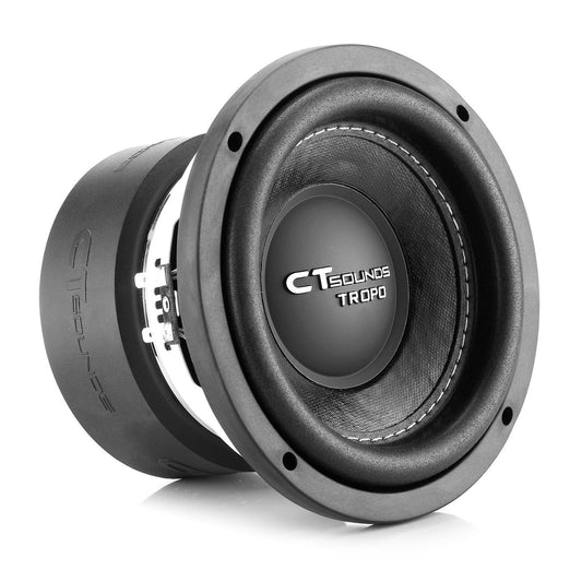 CT Sounds Tropo 6.5 Inch Car Audio Subwoofer 200w RMS Dual 4 Ohm