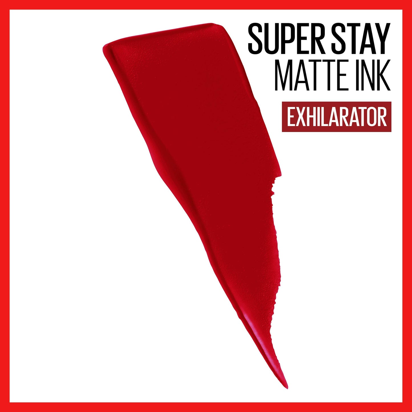 Labial líquido brillante Maybelline Super Stay Vinyl Ink Red Hot + Labial Liquido Matte, Super Stay Matte Ink Spiced Edition Exhilarator, Ny Exhilarator