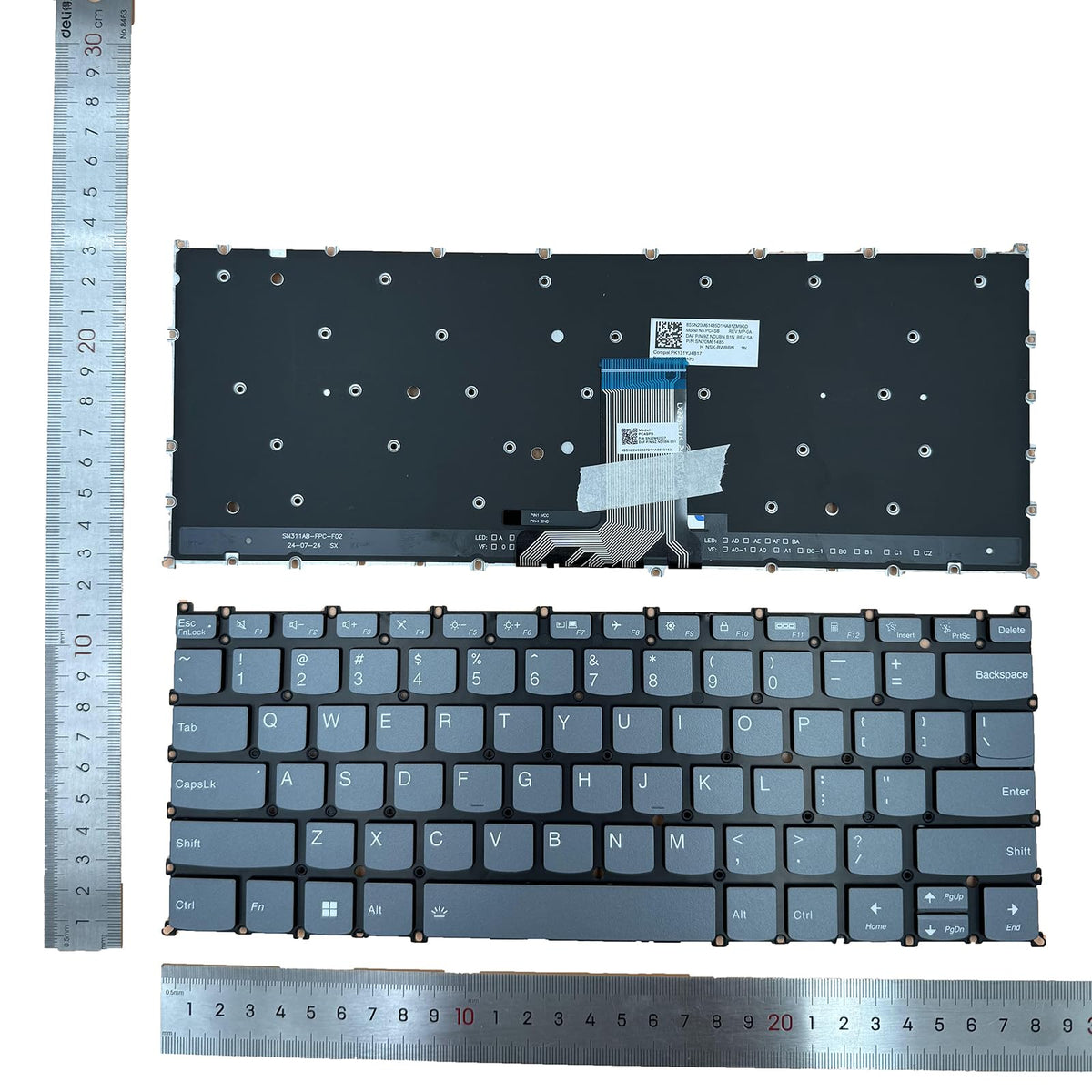 Teclado Retroiluminado Siakoocty Lenovo Yoga 7 14IRL8 ARP8 para Laptop