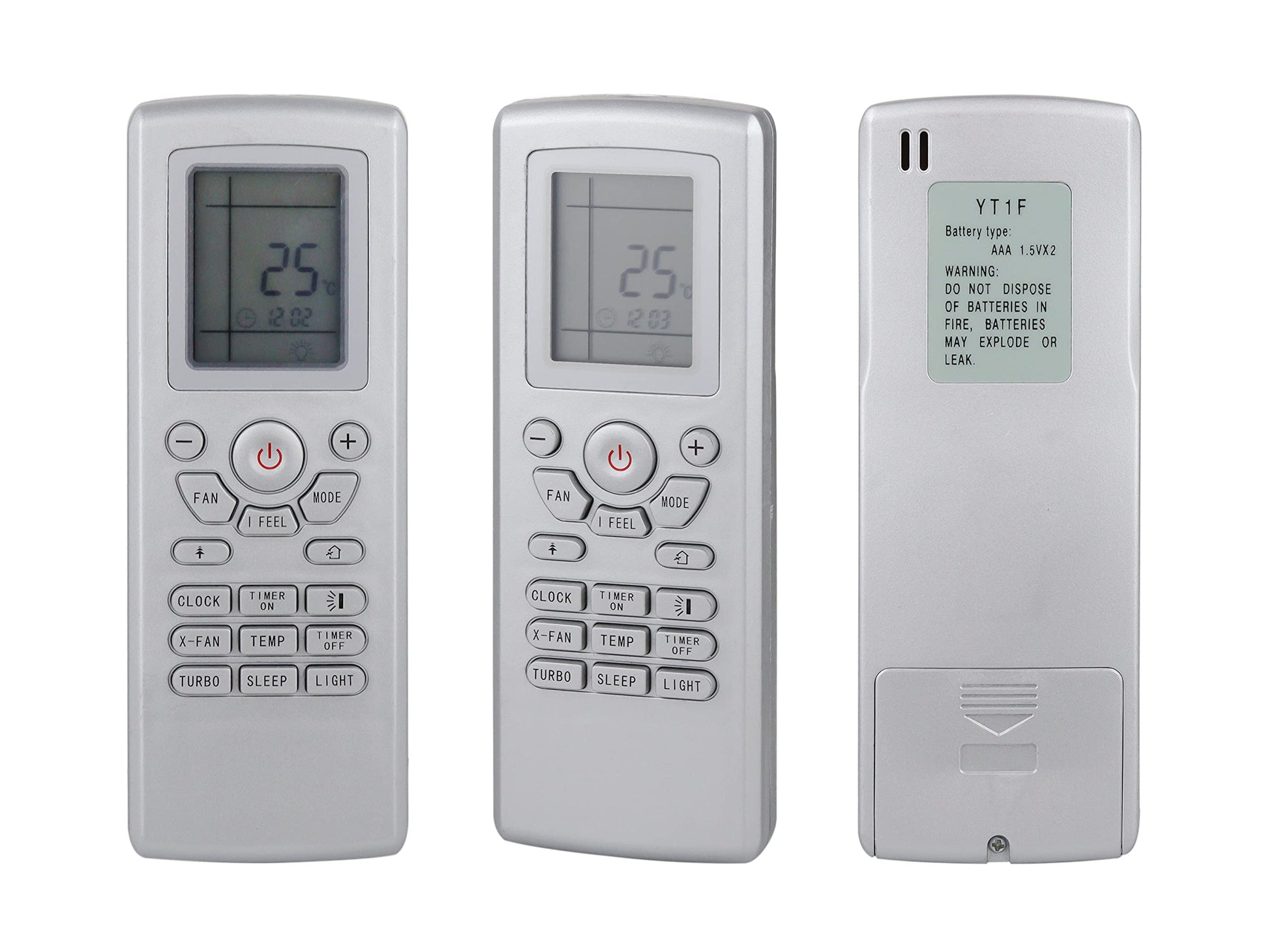 Control Mirage GREE Trane YT1F MINISPLIT Aire Acondicionado