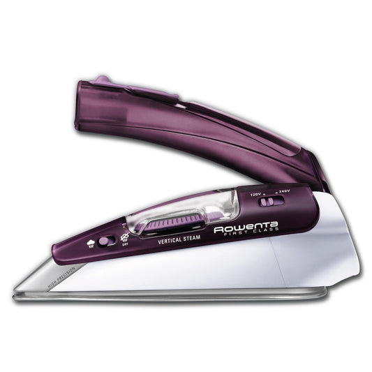 Plancha de Vapor Vertical Rowenta Morada con Punta de Precisión Modelo DA1560U2