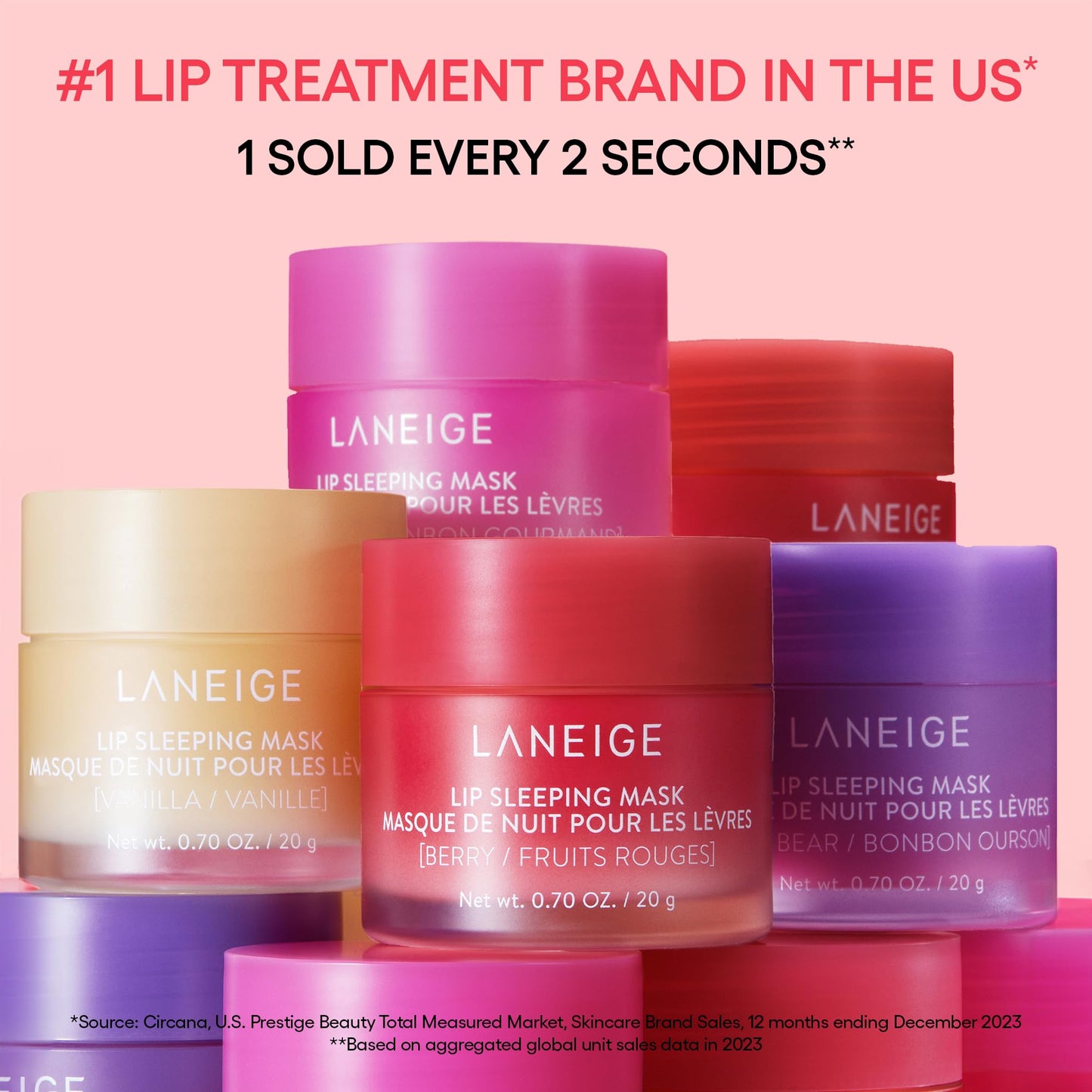 LANEIGE Lip Sleeping Mask Vanilla (Mascarilla De Noche Para Labios)
