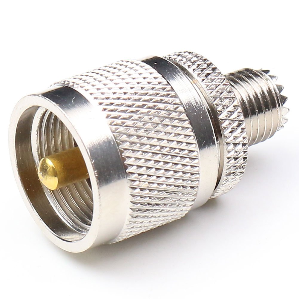 Adaptador Coaxial UHF Macho a Mini UHF Hembra ANHAN 2 Packs