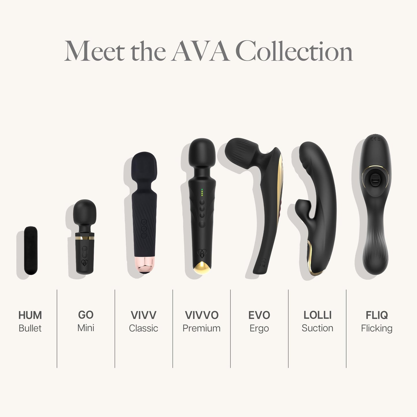 ava- "Ava Vibrator Wand Juguetes sexuales [Vibradores estimuladores de clítoris] Vibrador para mujer | Juguete sexual | Regalos para mujeres