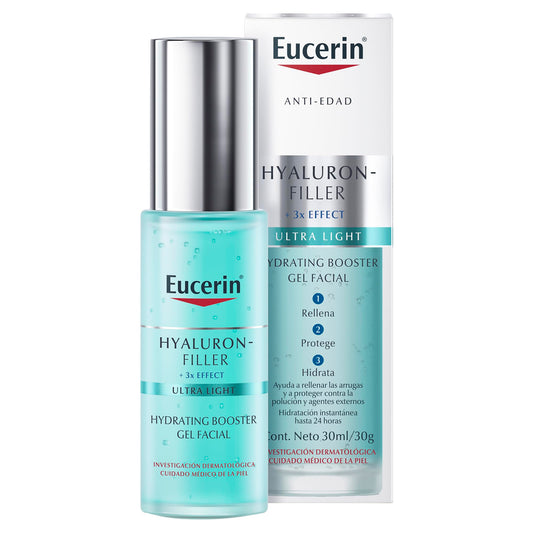 Eucerin Gel hidratante ácido hialurónico Hyaluron Filler Moisture Booster,30ml