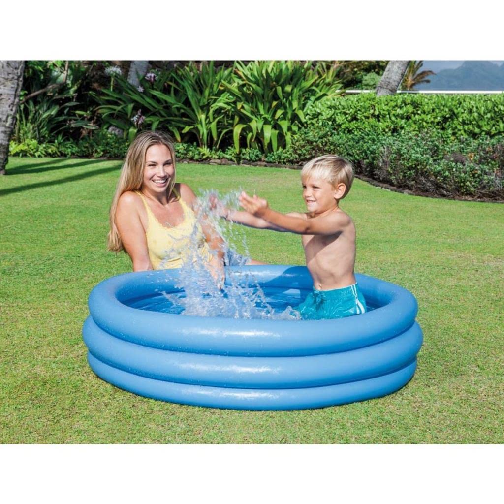 Intex 59416NP Piscina Azul Cristal de 45 x 10 Pulgadas, Azul