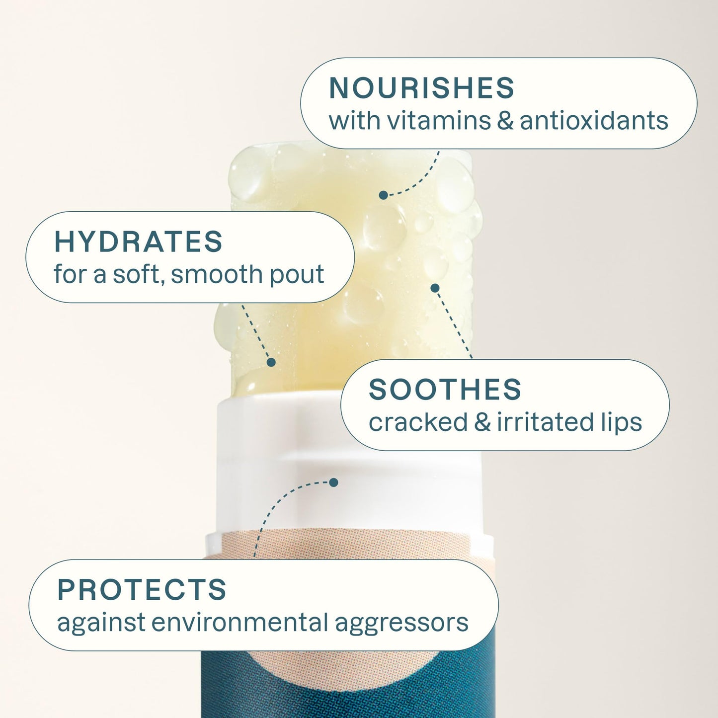 Set de Bálsamo Labial Cliganic Tropical Hidratante Natural para Labios Secos