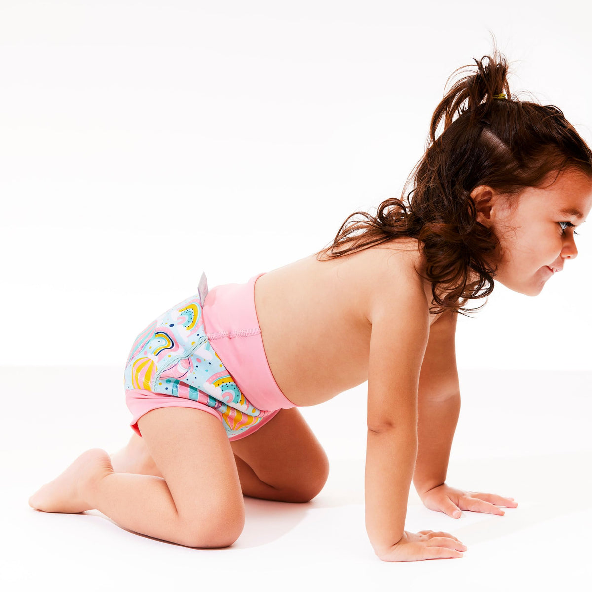 Splash About Pañal de natación unisex para niños Happy Duo Baby and Toddler Swim Nappy, Up & Away, 3-4 años, Up & Away, 3-4 Años