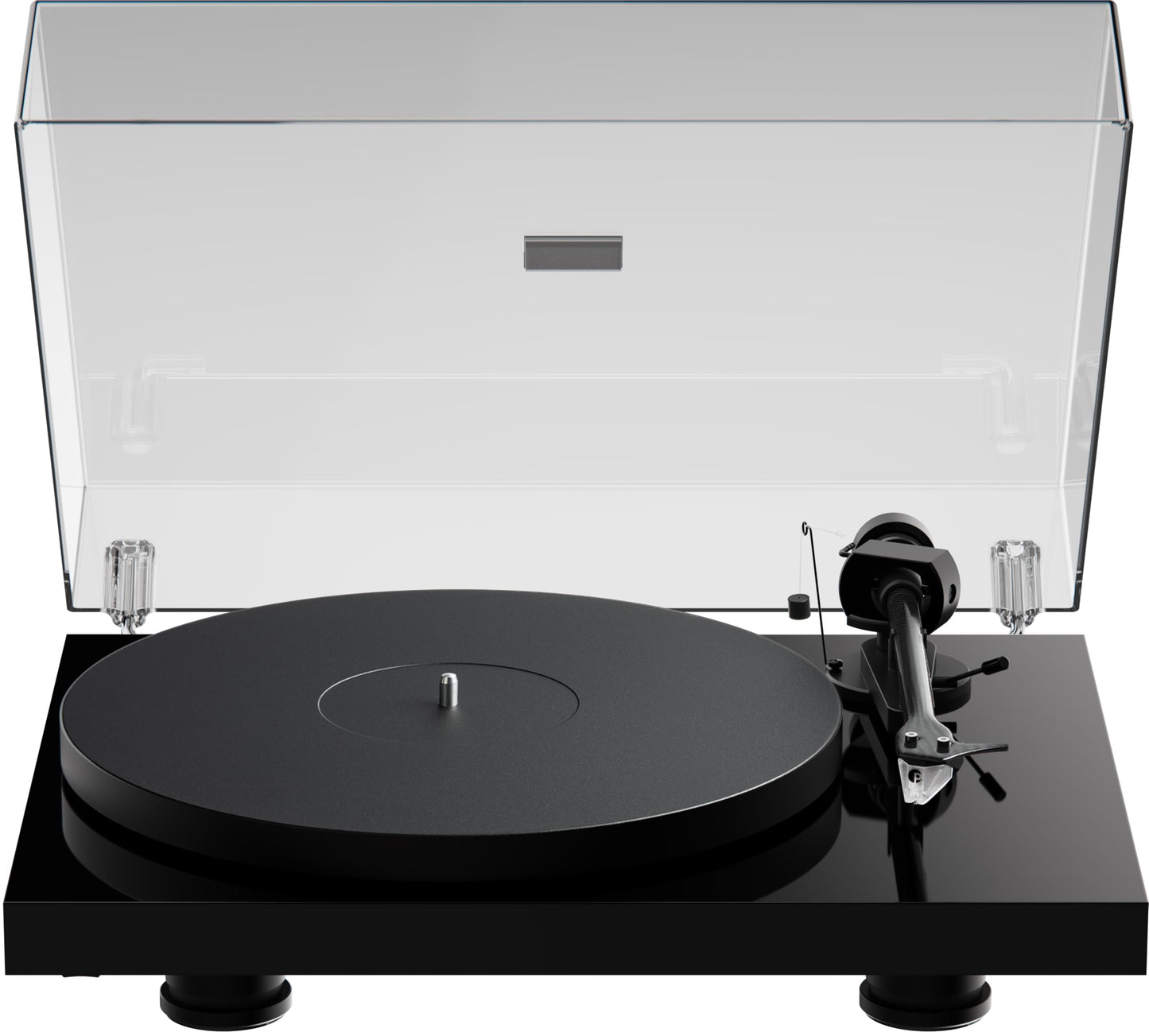 Pro-Ject Debut EVO 2, Tocadiscos audiófilos de próxima generación con brazo de fibra de carbono, selección electrónica de velocidad y cartucho premontado Pick it MM EVO, fabricado en Europa (negro