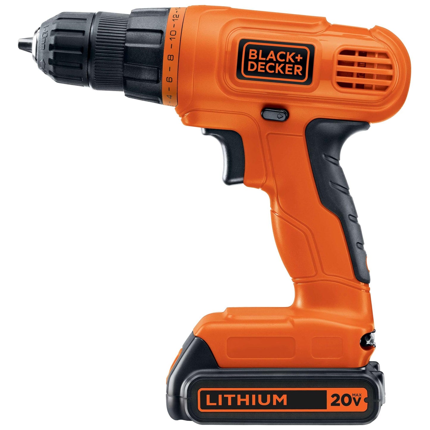 BLACK+DECKER 20 V MAX* POWERECONNECT Taladro/desarmador inalámbrico + 30 piezas. Kit (LD120VA).